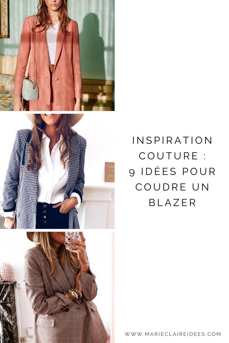 Inspiration couture : 9 idées pour coudre un blazer