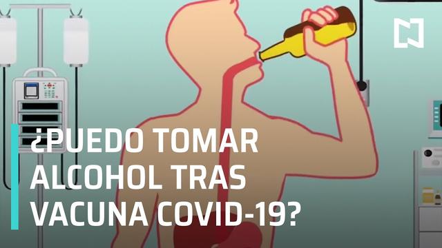 ¿Si me vacuno contra el coronavirus puedo beber alcohol? 