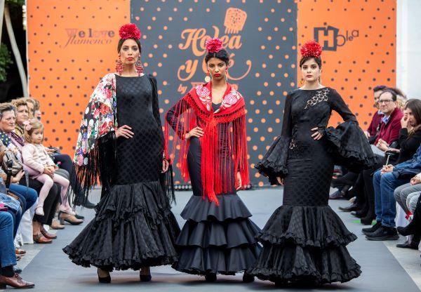  Variety and personality close the fourth edition of the 'Holea y Olé' flamenco catwalk |  Heconomia.es - Economic and business information of Huelva