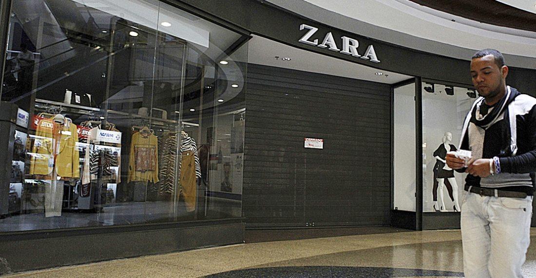 Zara, Bershka and pull & amp; bear close all their shops in Venezuela