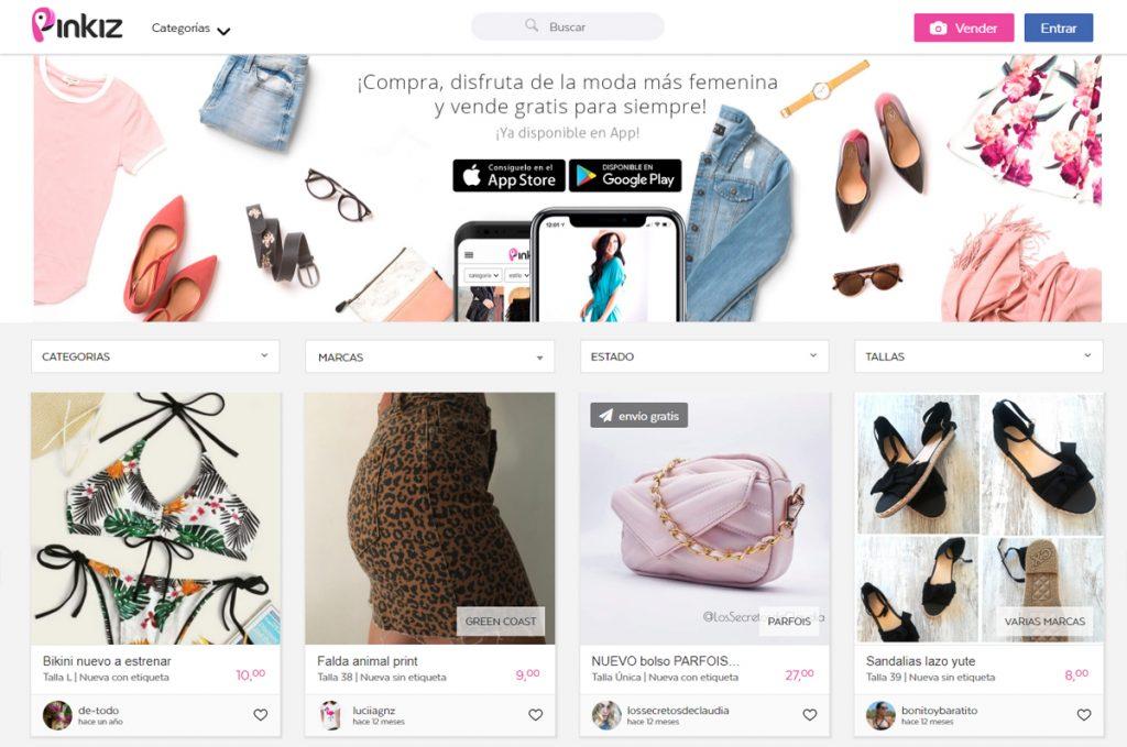 The five best applications de moda para comprar y vender ropa de segunda mano 