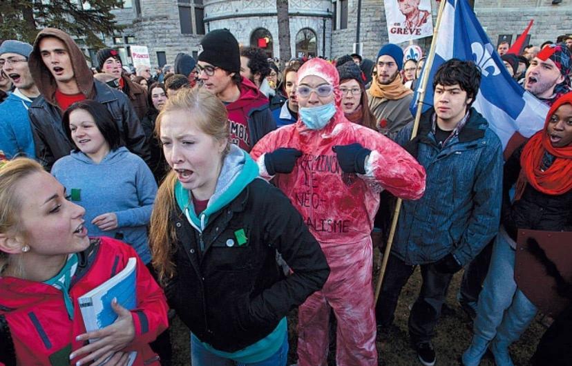 Hausse des frais de scolarité au Québec : Grève étudiante: lettre à mon fils 