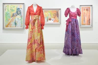 Yves Saint Laurent: Fashion designs turned into works of art