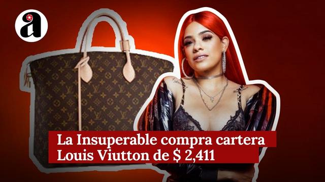 La nueva cartera Louis Vuitton de La Insuperable, valorada en 139 mil pesos