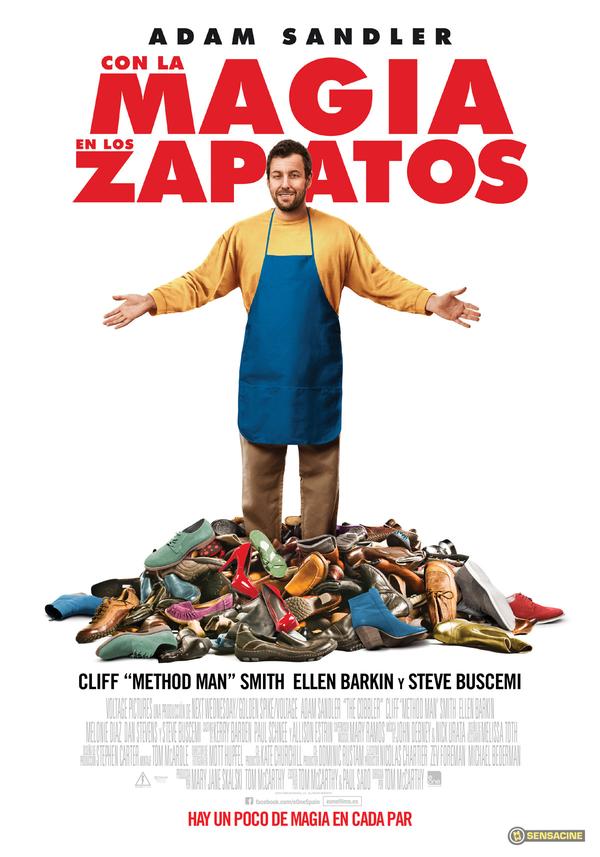 Tráiler español para ‘Con la magia en los zapatos’, el nuevo intento de Adam Sandler 