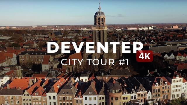 Met een drone boven Deventer: zo gaaf ziet dat eruit!