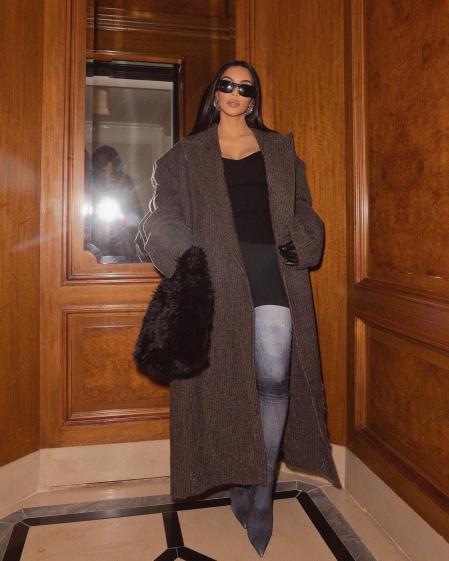 Las botas denim de efecto segunda piel que quiere poner de moda Kim Kardashian 