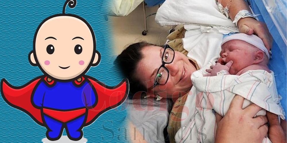 [VIDEO] Super baby!Arizona woman gives birth to a small 6 kilos