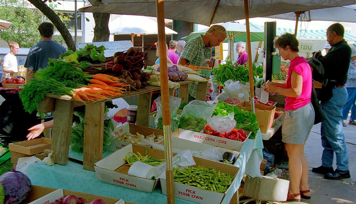 12 mercados agrícolas para los turistas
