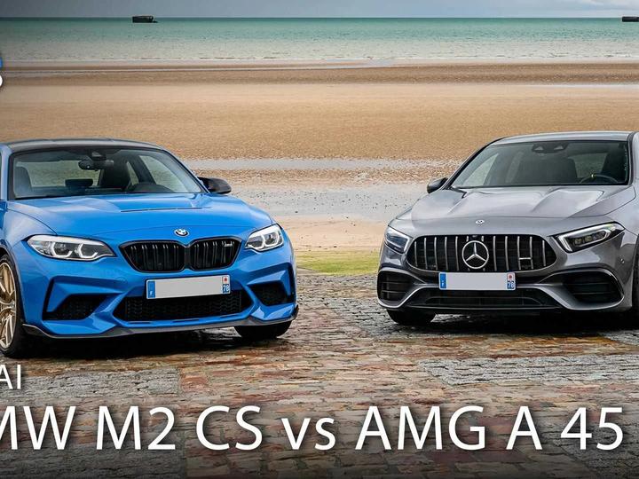Essai comparatif - La BMW M2 CS affronte la Mercedes-AMG A 45 S 