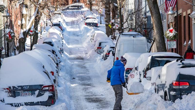 Una tormenta de nieve "histórica" azota el este de EE.UU. | Noticias de El Salvador