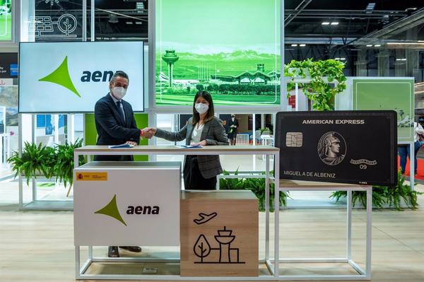Aena will offer preferential access to Platinum holders and American Express Centurion 
