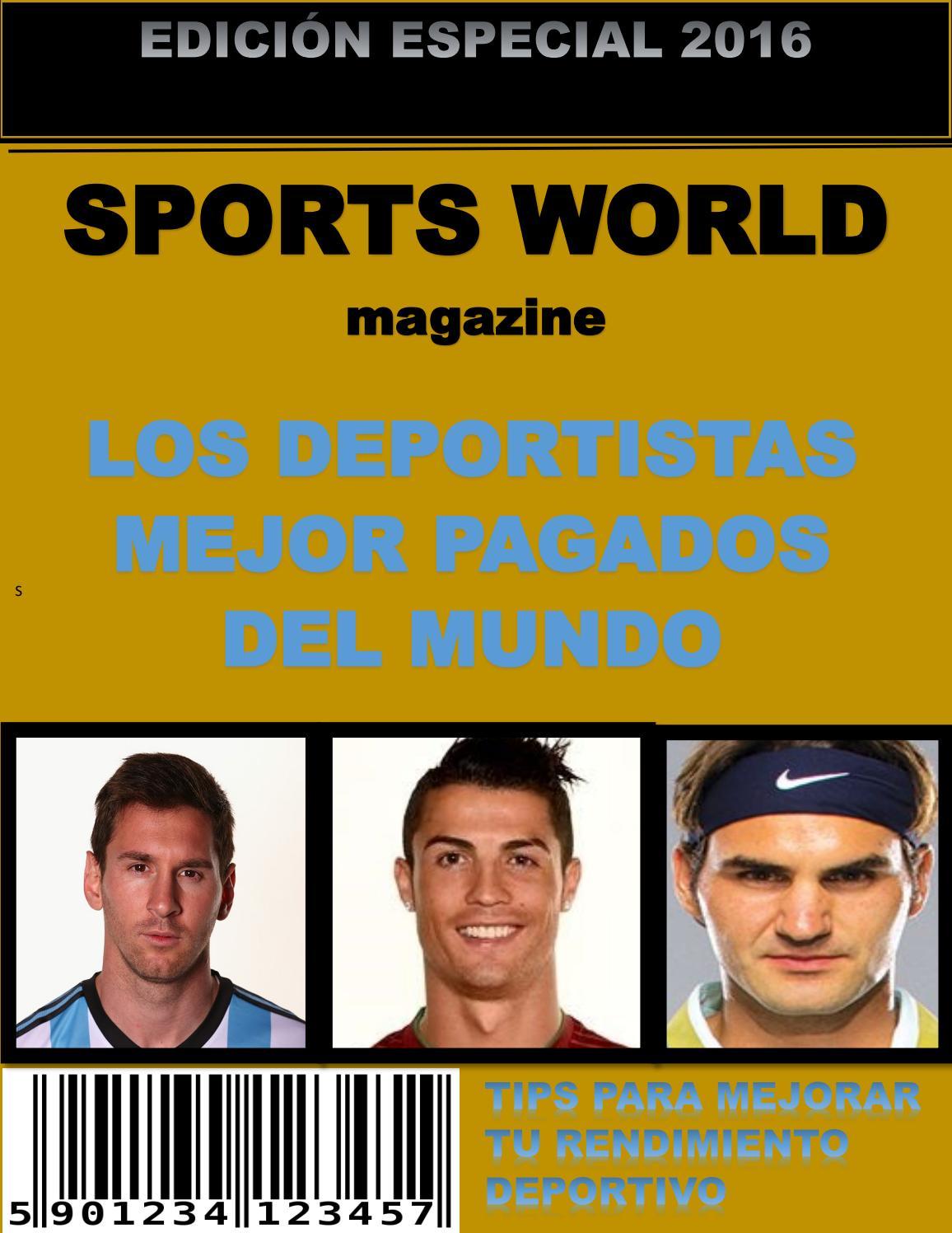 Sports World Magazine: la revista que sólo pueden leer los futbolistas