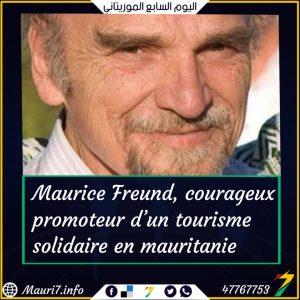 Maurice Freund : en Mauritanie, « impossible de ne rien faire »