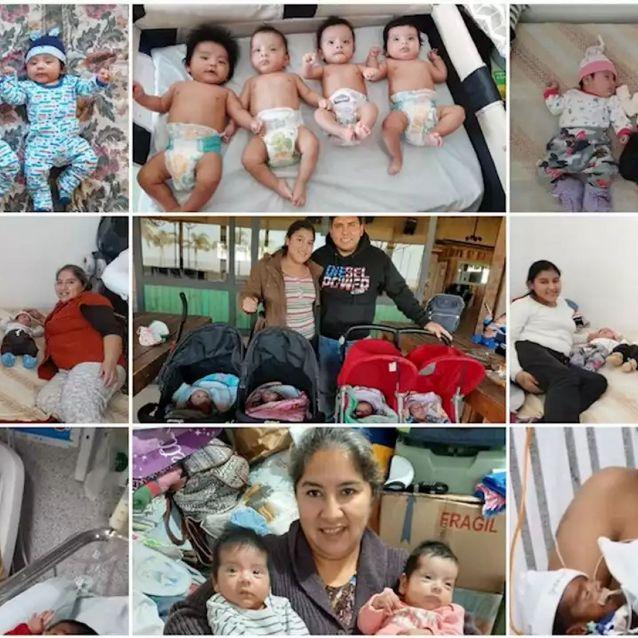She has lupus, purpura and thrombophilia, and was the mother of quadruplets in the midst of the pandemic: "God sent my family in a single miracle"