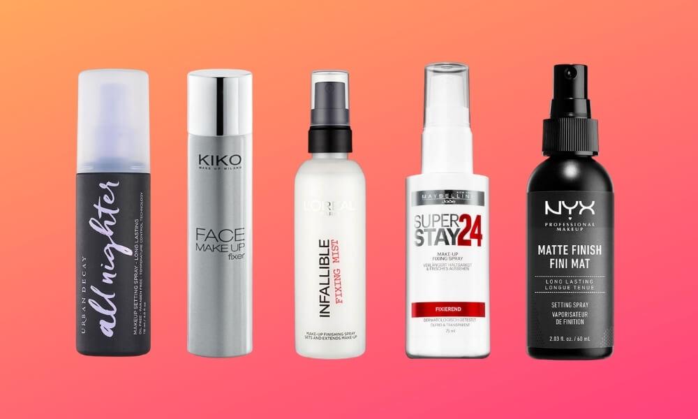 The best makeup fixative sprays so as not to lose glamor in heat waves