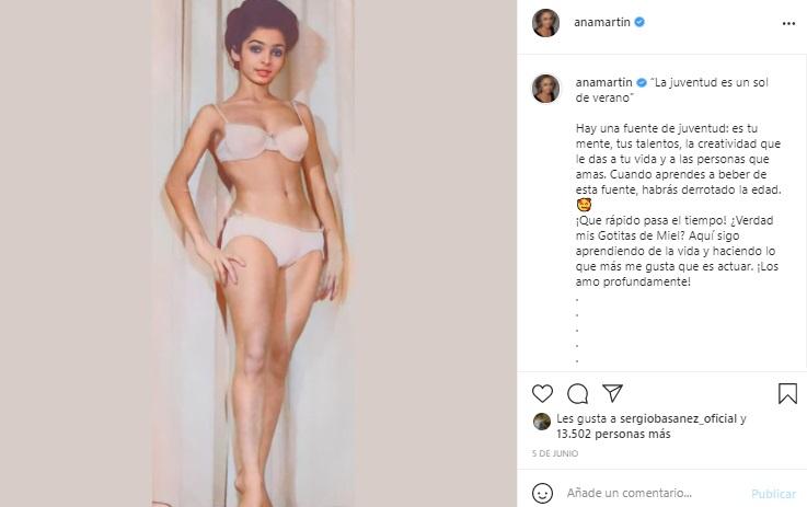 Ana Martín sacude las redes: la estrella de Televisa compartió provocativas fotos de su juventud