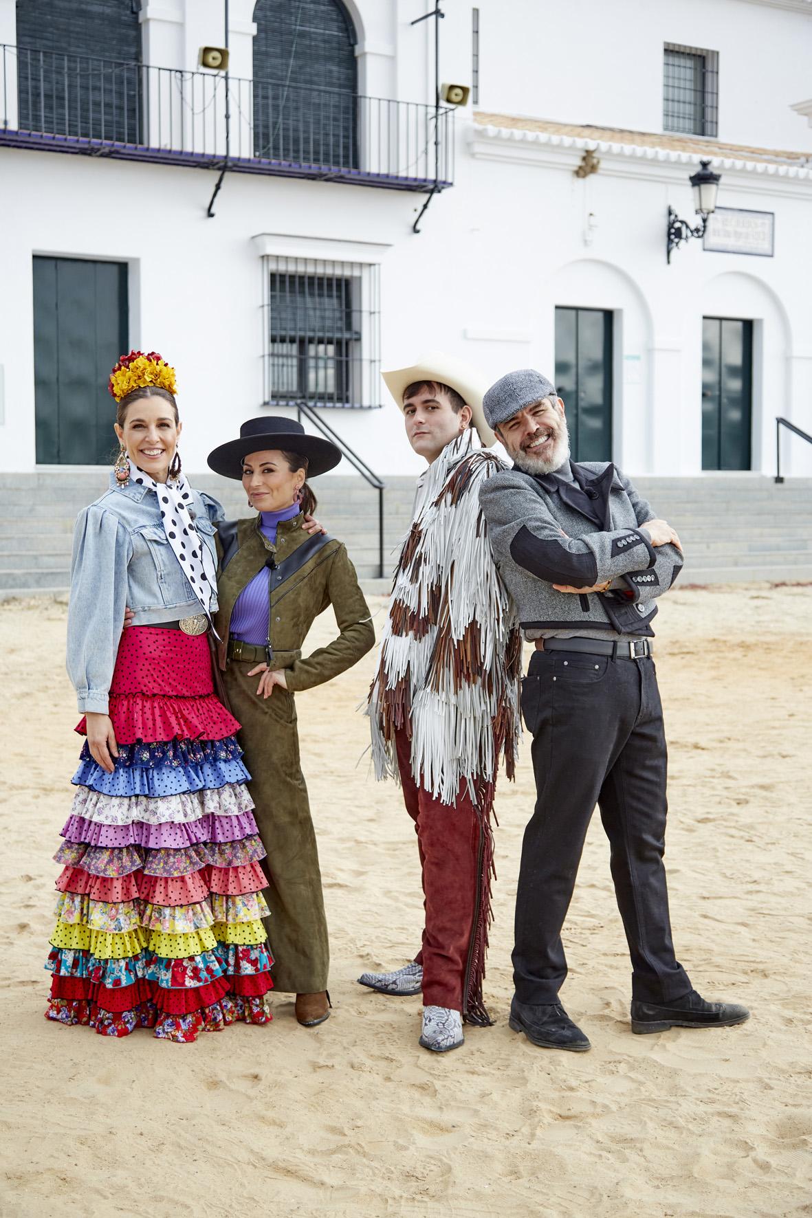 'Maestros de la costura' se sumerge en la moda flamenca con los diseños de Laura Sánchez 