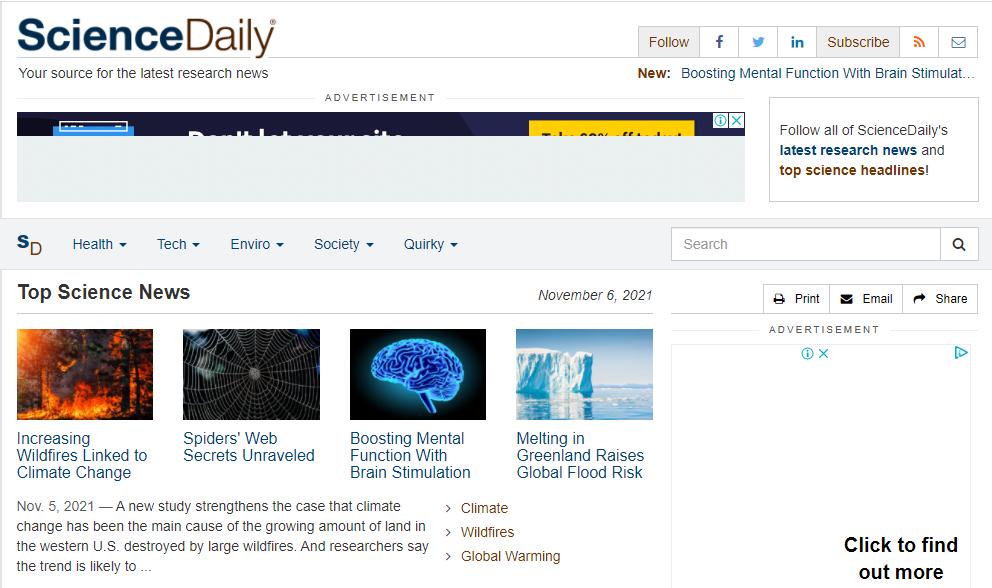 www.makeuseof.com The Top 10 Websites to Get Your Daily Dose of Science 
