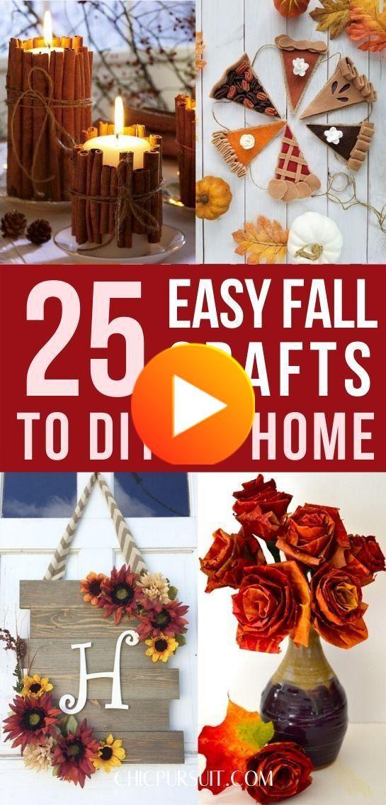 Bricolage adulte de décoration automne récup – 5 projets faciles à essayer forcément !