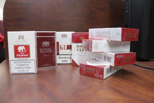 20 brands of illegal cigarettes are sold without hindrance