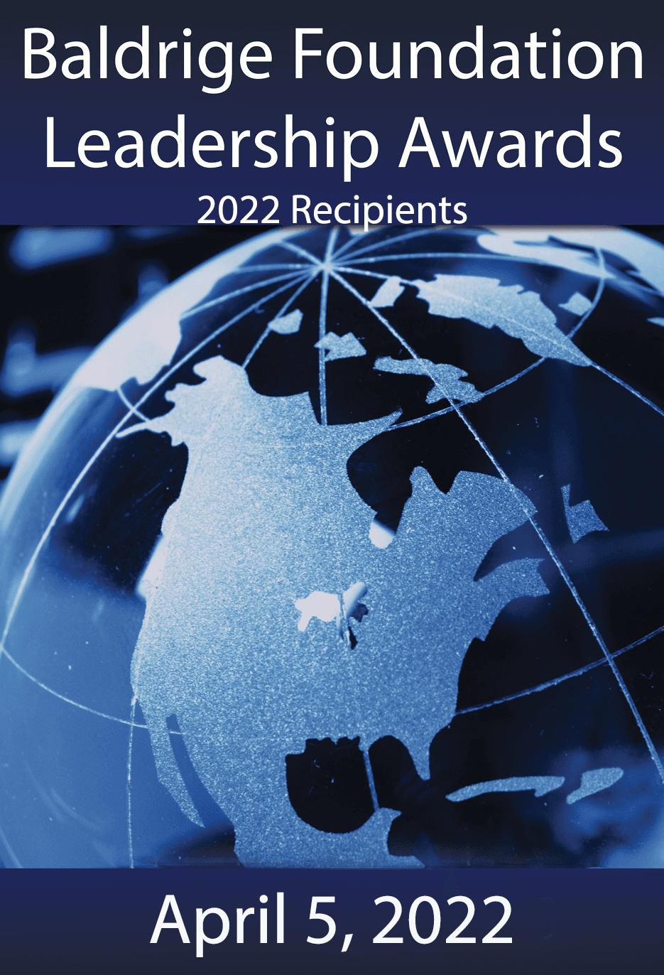 La Fondation Baldrige annonce les récipiendaires du prix du leadership 2022