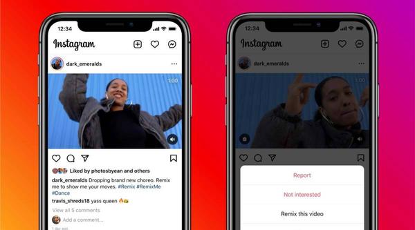 Instagram will now let users ‘Remix’ any video on Reels