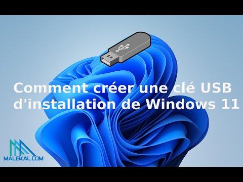 Tuto – Comment créer une clé USB d'installation de Windows 11 