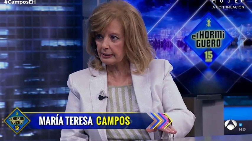 Heart the day María Teresa Campos believed that she gave her a heart attack: "I thought I was going to pass out"