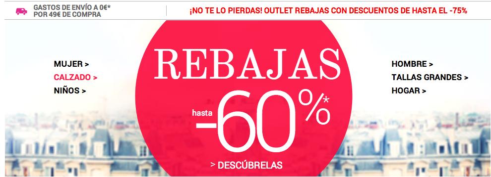 La Redoute: hasta 60% de descuento en productos 'outlet'