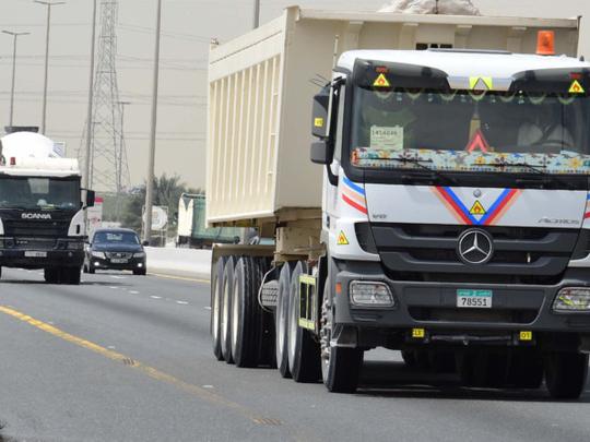 UAE: No heavy vehicles allowed on main roads during peak hours in Ras Al Khaimah 
