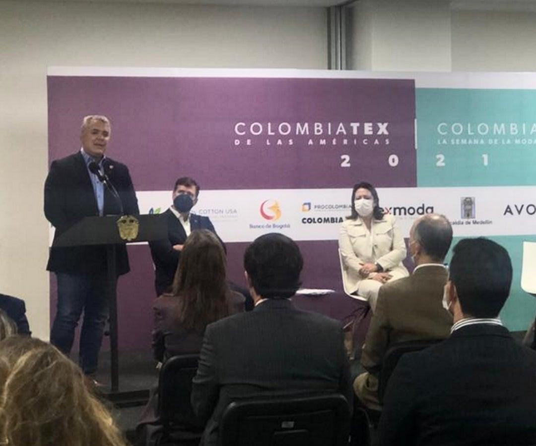 Colombiatex+Colombiamoda 2021 had international revenues close to of US.7 million 