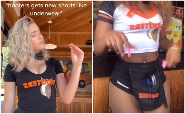 Empleadas de Hooters criticaron su nuevo uniforme: "Parece ropa interior"