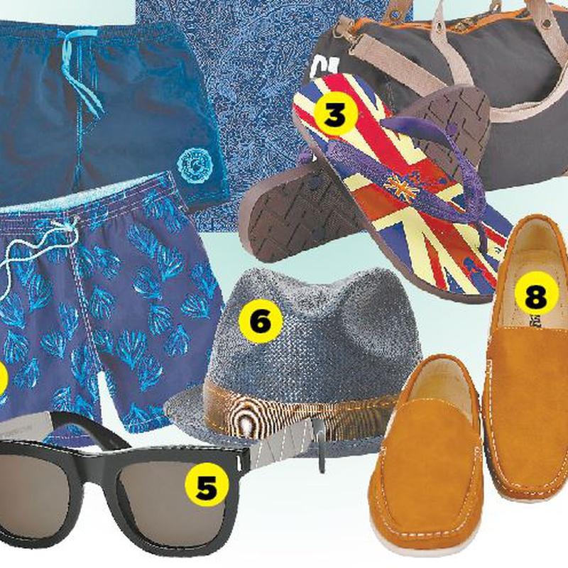 Hombres: ¿cómo vestir para un día de playa? • El Nuevo Diario 