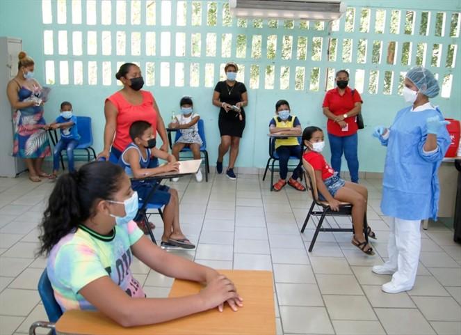 Vacunación pediátrica continúa este fin de semana en Arraiján y en Panamá Norte