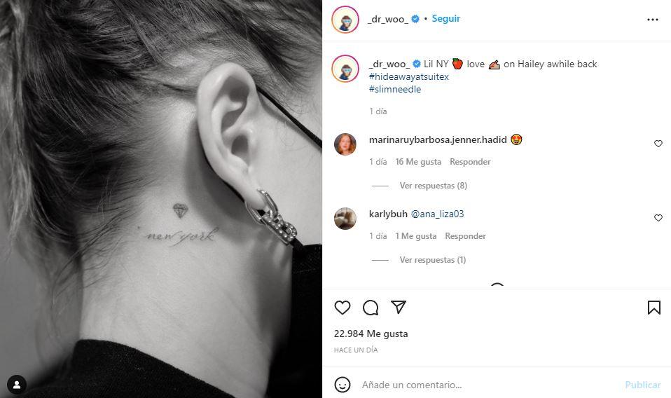 Do what I say not what I do!Hailey Bieber does not seem to follow her own advice on tattoos