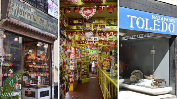  aaasugar!  Learn about the history of the oldest sweet shops in CDMX