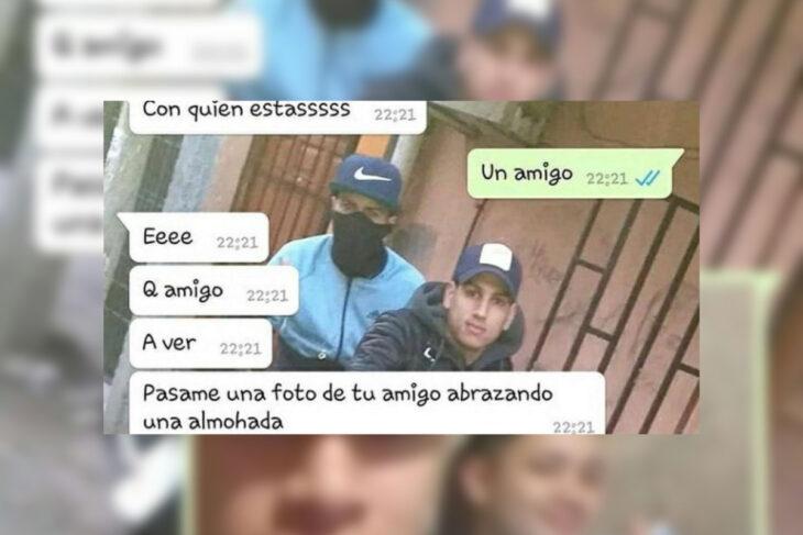 Le pidió una foto a su novio porque no le creía que estaba con su amigo y se hizo viral