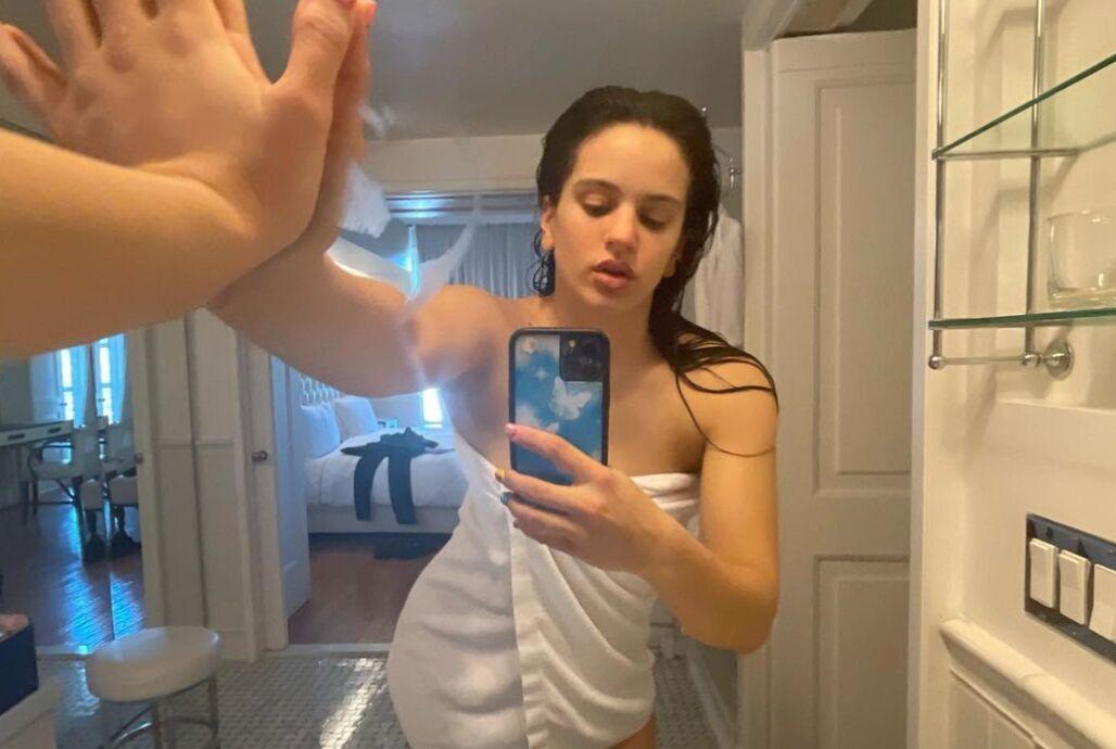 Todo lo que hemos descubierto en el Instagram secreto de Rosalía: un posado desnuda, su rutina fitness 