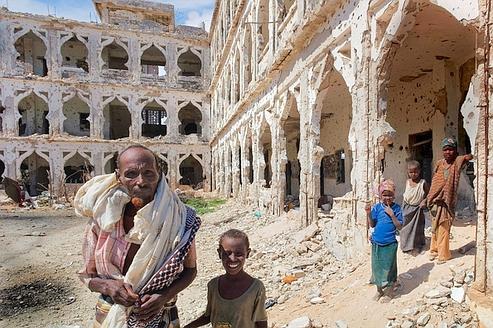 Mogadiscio, le chaos et les ruines 