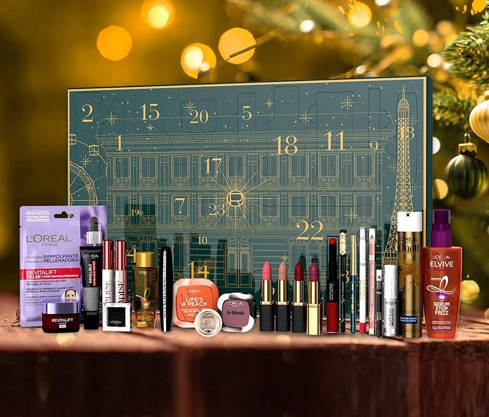 Adelántate a la navidad con los calendarios de adviento rebajados de Amazon de primeras marcas: Maybelline, Garnier, L'Oréal y más