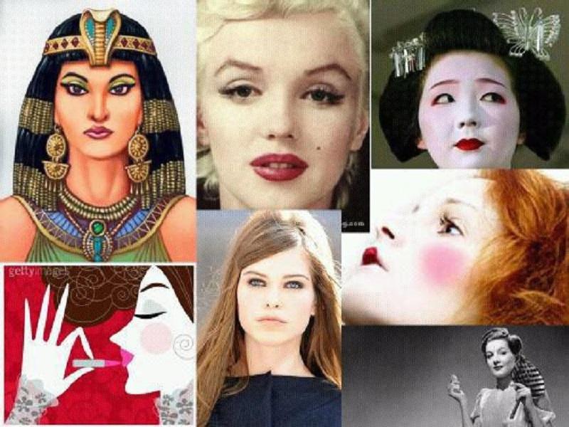 Maquillaje, una evolución de la mano de la historia