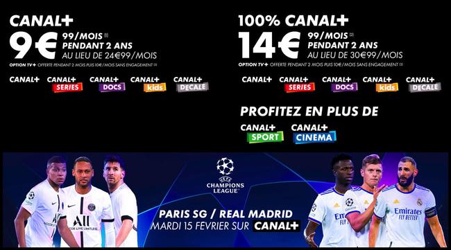 Canal+ Relaunch its promo at € 9.99/month for two years |igeneration