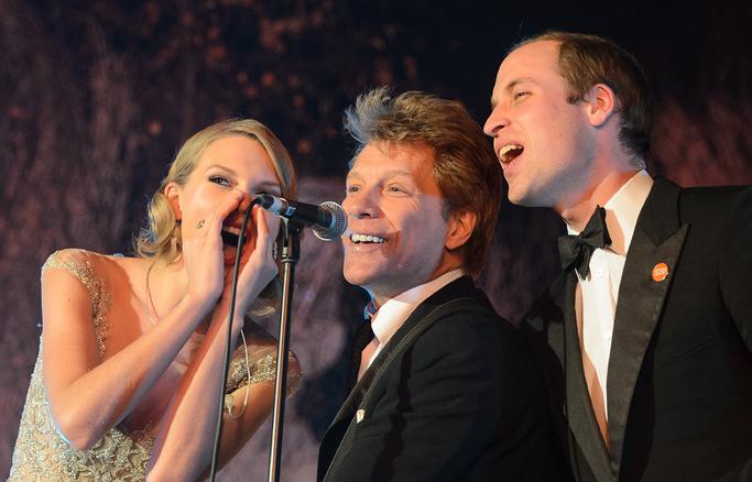 Prince William remembers when Taylor Swift forced him to get on stage with Jon Bon Jovi