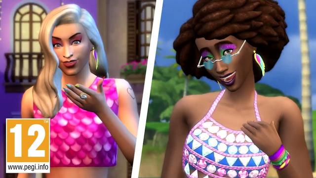 La icónica Drag Queen Pabllo Vittar crea estilos vibrantes para Los Sims 4 Colores de Carnaval 