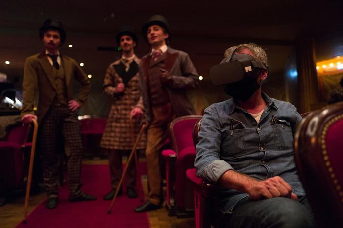 Virtual reality is introduced to a ballet show in France