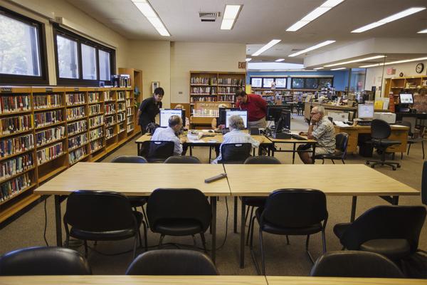 How public libraries help people access critical information and social services 