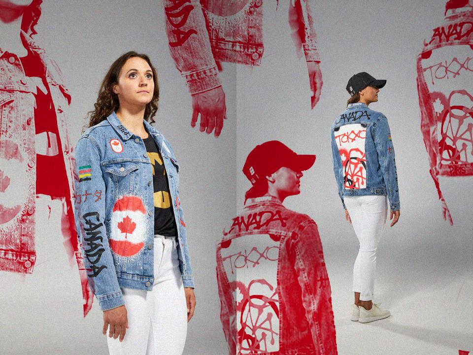 Team Canada Is Wearing Jean Jackets To The Olympics Closing Ceremonies & It's So On-Brand 