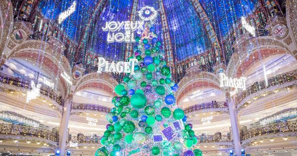 Piaget celebrates Christmas at Galeries Lafayette Haussmann