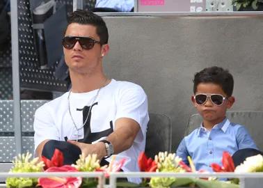 Cristiano Ronaldo Jr dreams of looking like his father and proves it with this shot